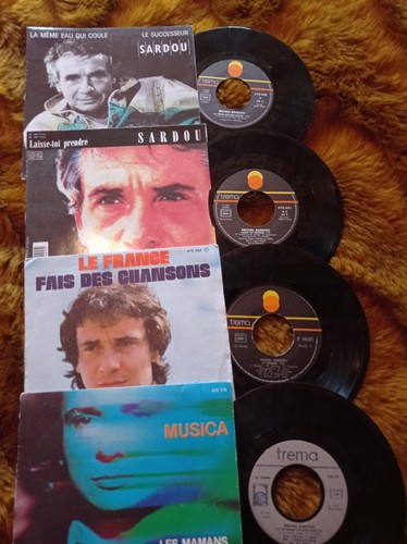 Lot tours michel sardou - x, 45