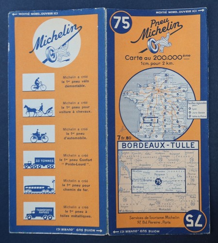Carte michelin bordeaux - michelin,