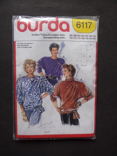 Patron burda 6117 femme - §,