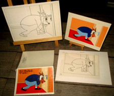 Tex Avery,le Loup -Dessin