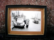 cadre ancien  en bois noir+ 2