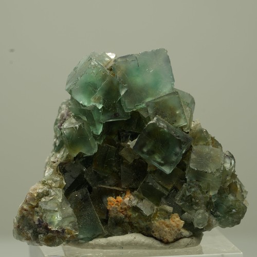 Rare cube fluorite fantôme - cube,