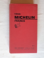 GUIDE ROUGE MICHELIN FRANCE 1966