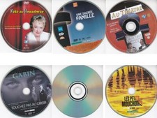 LOT 6 DVD FILMS DIVERS SANS
