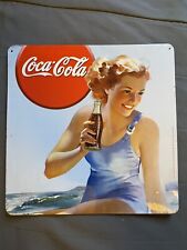 plaque publicitaire Coca-Cola