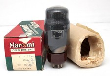 Tube KT66. Très cotée en hi-fi vintage en étage de puissance.