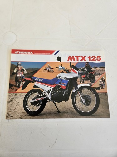 Honda mtx 125 1989 réf - honda,