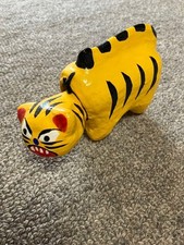 Tête oscillante de tigre