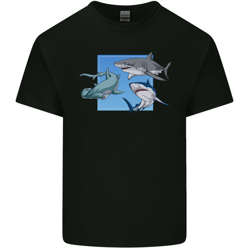 Shirt trois requins enfant - trois,