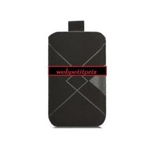 CHAUSSETTE  RAYURE - NOIR -  IPHONE 4 4G 4S 3G 3GS IPOD NEUF 