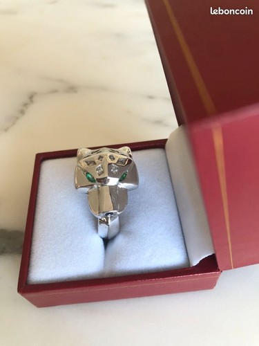 Bague tête panthère or - tête,