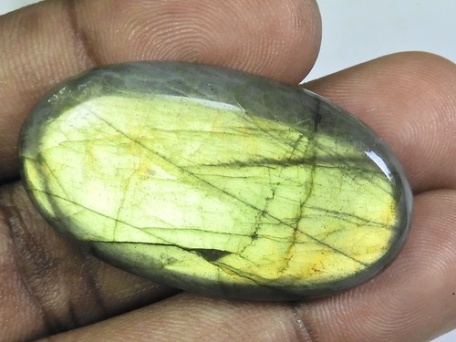 Cabochon ovale labradorite - cabochon,