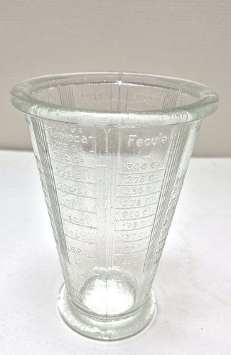 Verre doseur ancien - en,