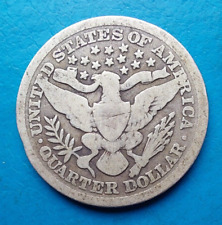 Etats-Unis United States USA , Barber 1/4 quarter dollar 1898 km 114