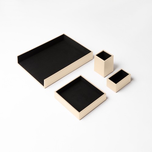 Set bureau cuir - de,