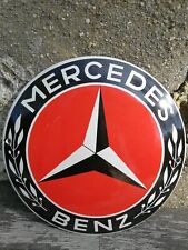 Plaque émaillée MERCEDES