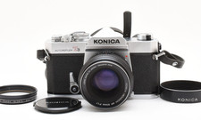 CM SALE Objectif Konica Autoreflex T3 Silver Hexanon AR 50mm F/1.7 JAPON