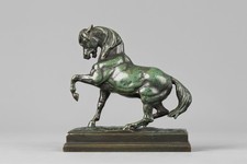 Antoine Louis BARYE (1796 - 1875) CHEVAL TURC   - 3D VIDEO -