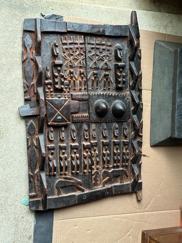 Vintage african dogon granary - vintage,