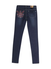 Jeans Pour Femme Bleu Foncé