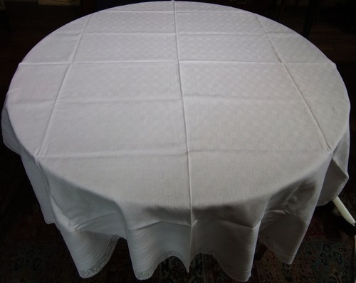 Nappe damassée presque - nappe,