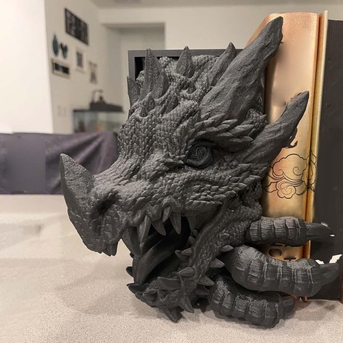Serre livres dragon - serre-livres, en