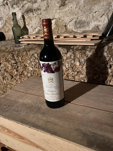 Chateau mouton rothschild 1992 - chateau,