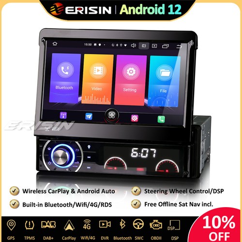Din détachable android 12 - din,