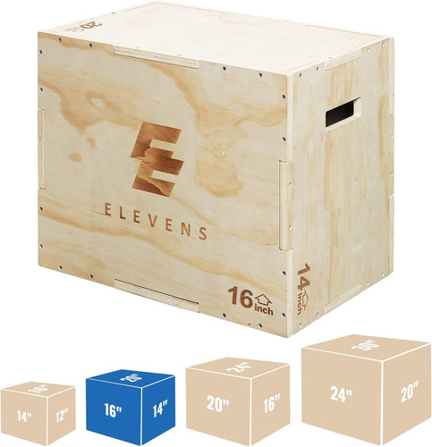 Wooden plyo box - 3-in-1,