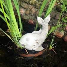 Figurine en pierre poisson
