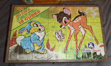 Puzzle Boîte Jeu D'éveil 15 Cubes France Jouets Walt Disney Made In France
