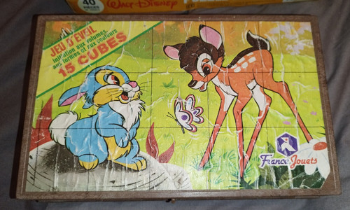 Puzzle boîte jeu - puzzle, d'éveil