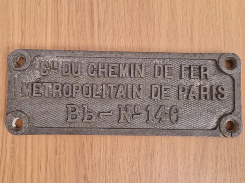 Plaque originale cmp - plaque,