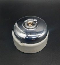 Ancien interrupteur porcelaine