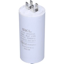 Condensateur Démarrage Condensateur Moteur 45 µF UF 450V Avec Connecteurs AMP