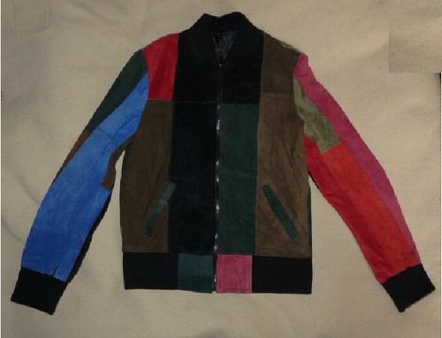 Veste cuir daim véritable