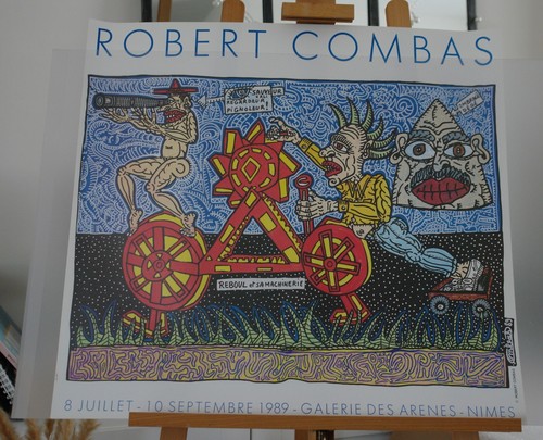 Robert combas affiche - robert,