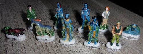 Lot fèves avatar - de,