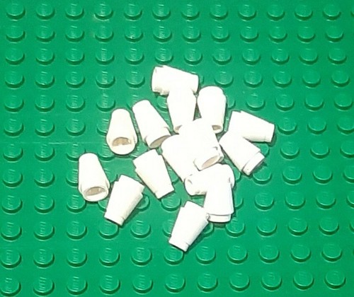 Lego blanc cône - , avec