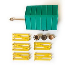 PLAYMOBIL vintage / Abri, chariot du set Berger 3412, 1979