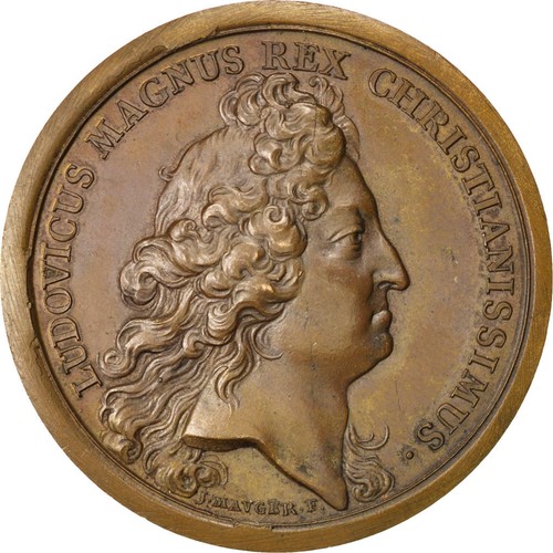France medal louis xiv - medal,,