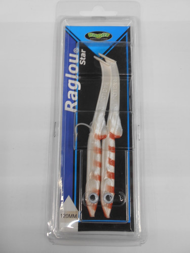 Leurres raglou 120mm orange - raglou,