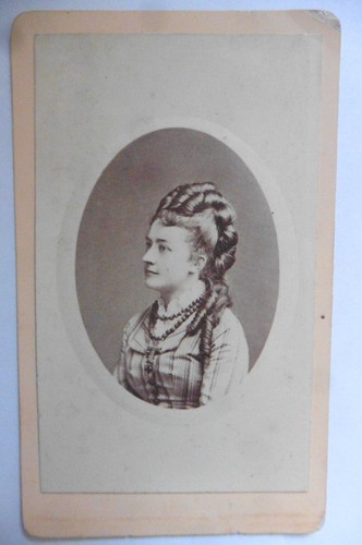 Photo cdv jeune - photo, actrice
