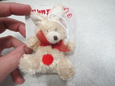 CA52 PELUCHE PETIT OURS I LOVE