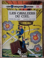BD- LES TUNIQUES BLEUES -N°8- Les Cavaliers du ciel - Cauvin- Lambil - 1980