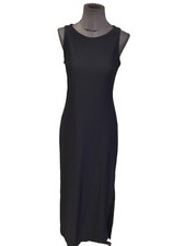 Superbe Robe Longue Noir Fluide Dentelle Blumarine S Jamais Porté 
