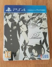 Jeu PS4 Persona 5 Edition Limitée Steelbook - Excellent état