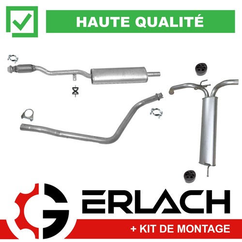 Echappement silencieux pour