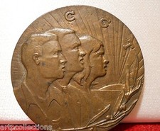 MÉDAILLE RECOMPENSE BRONZE CGT SYNDICATS 30 ANS DE FIDÉLITÉ SYNDICALE
