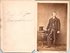 Memmert, Prof. Dr. jur. Margnardien Vintage CDV albumen carte de visite CDV, t